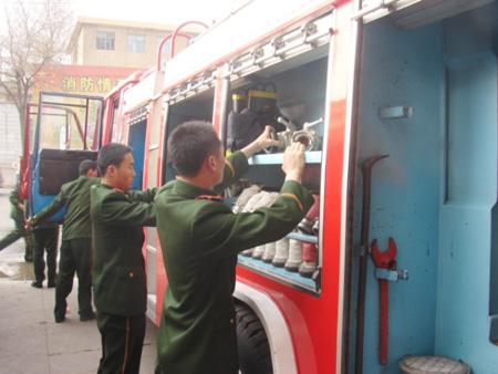 消防装备维护保养过程